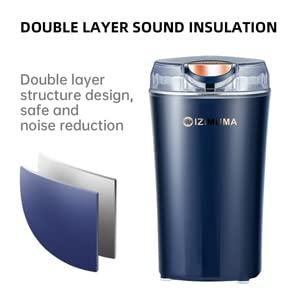 Portable Electric Coffee Grinder Spice & Coffee Bean Grinder Stainless Steel