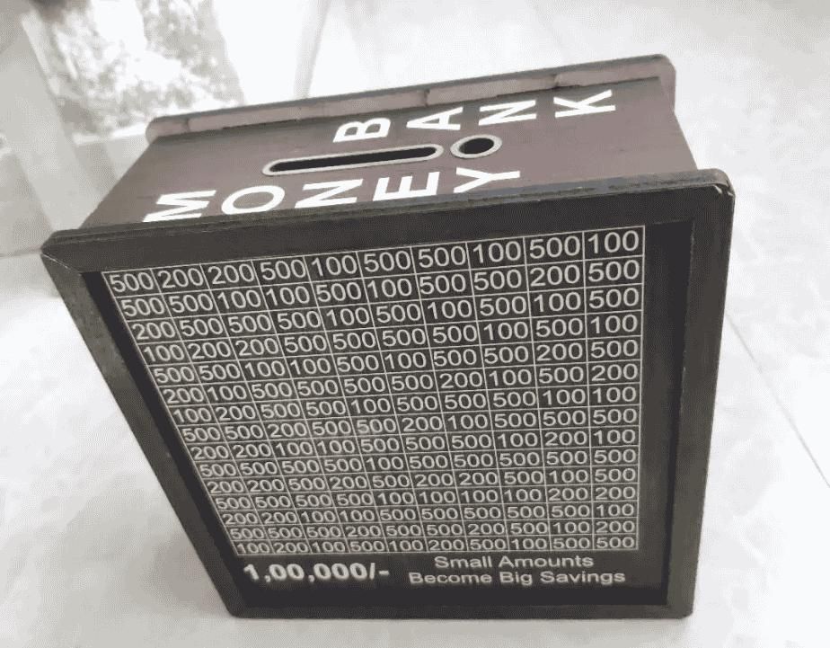 Smart Wooden Money Box